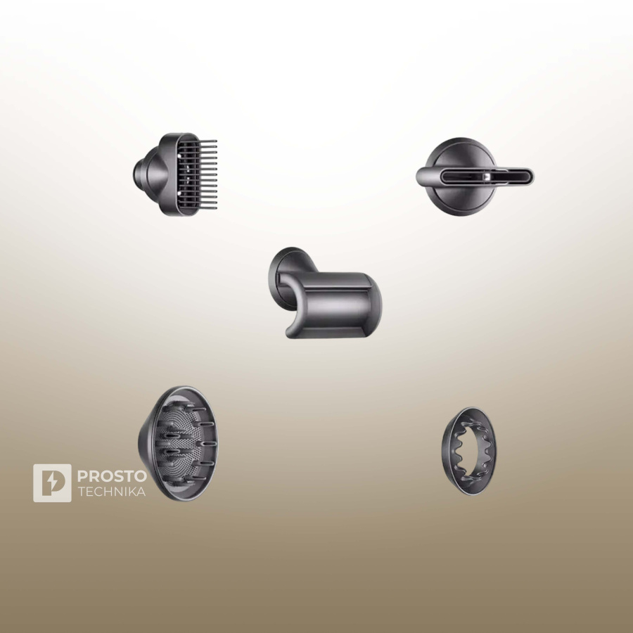 Фен Dyson Supersonic HD07, Nickel/Cooper